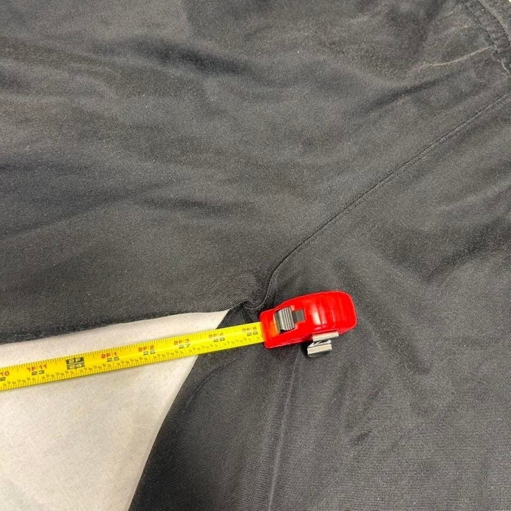 Aeropostale Black Baggy Sweatpants Red Side Stripes Pockets Y2K Tracksuit XL - Picture 4 of 6